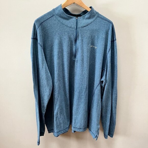 Orvis Classic Collection‎ 1/4 Zip Shirt- Size XXL - Picture 1 of 6